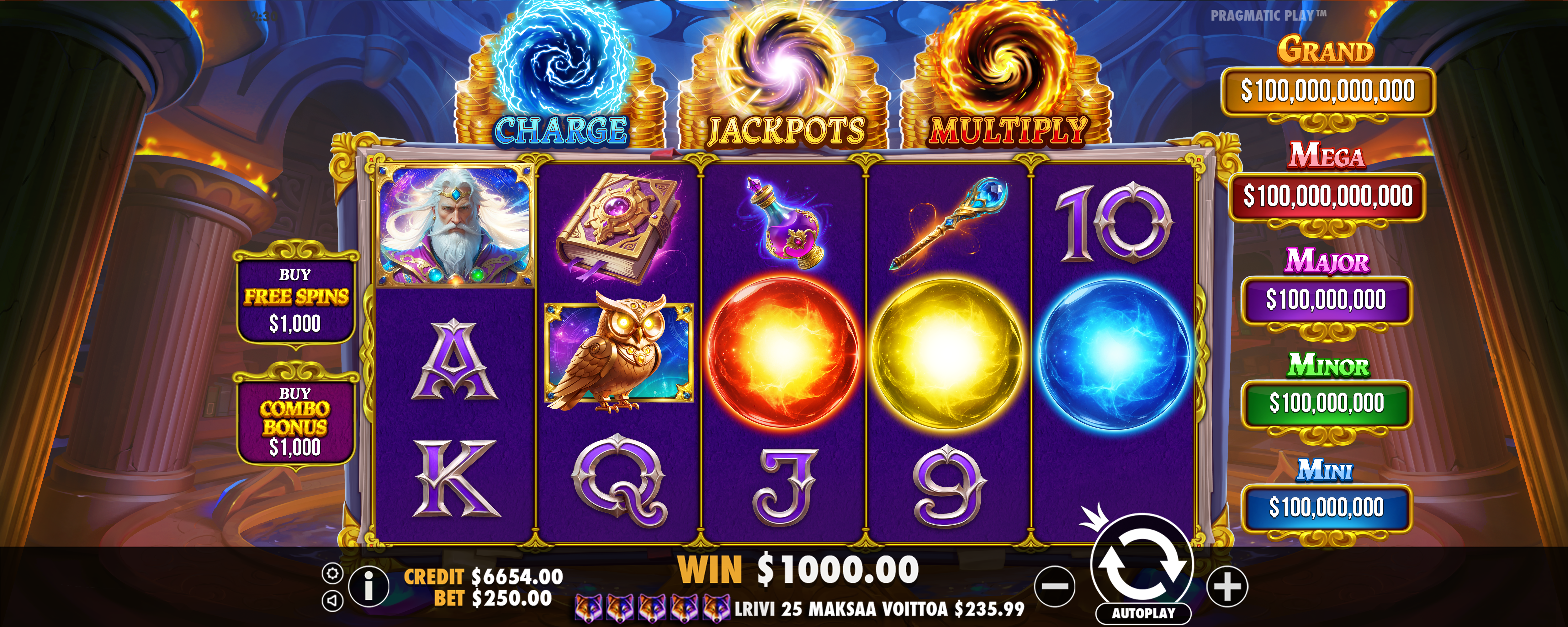 Spellmaster - Big win 5