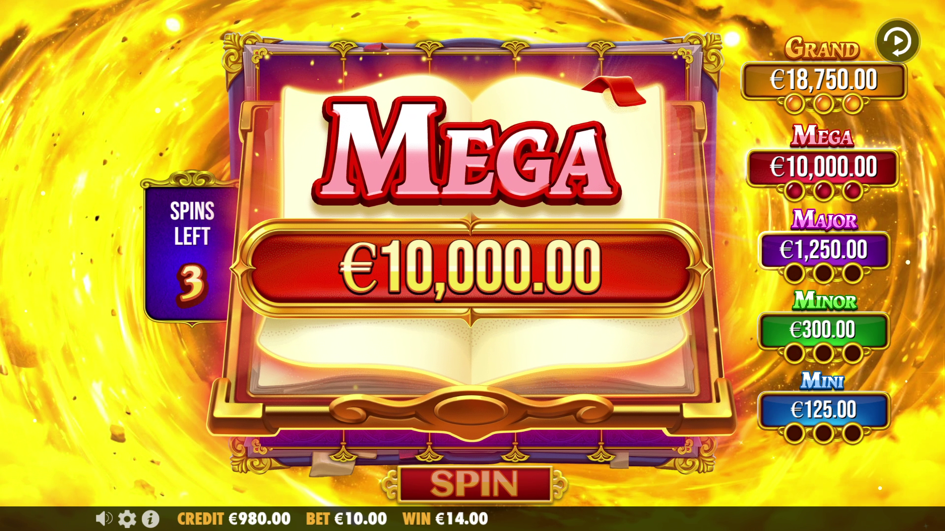 Spellmaster - Big win 8