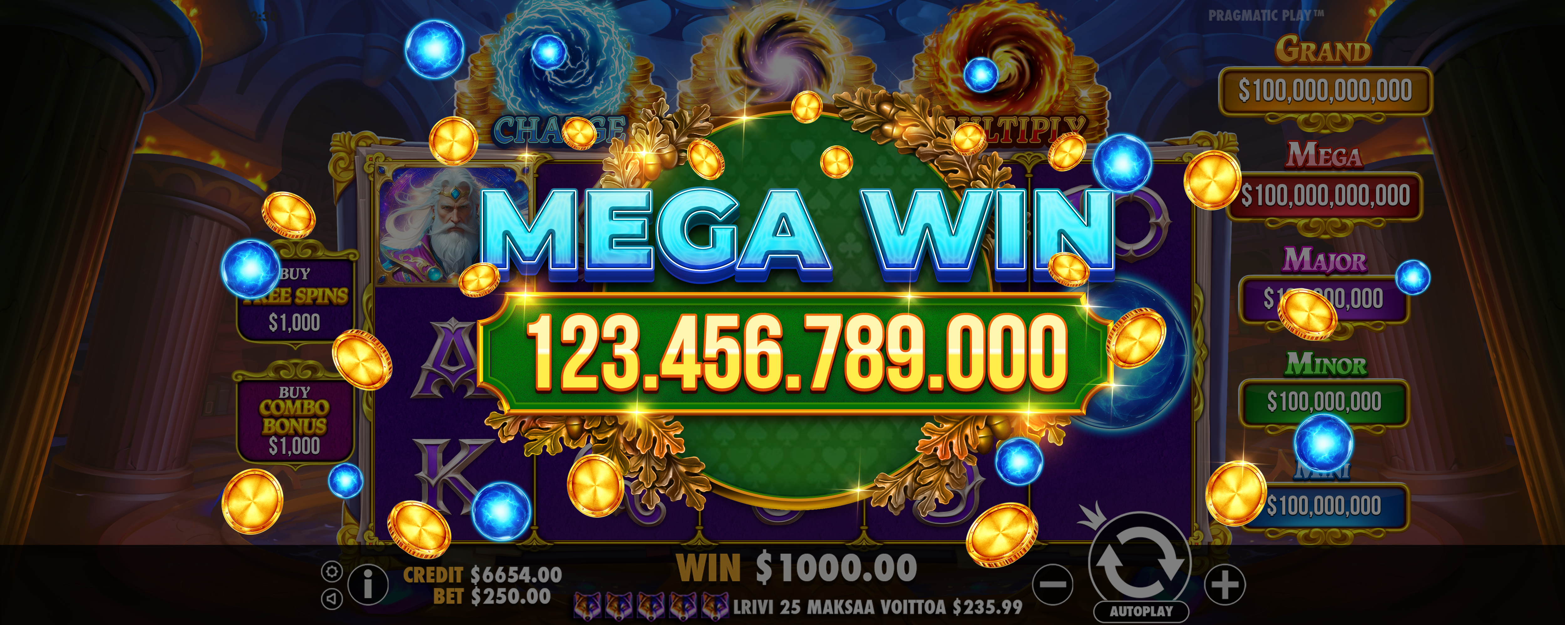 Spellmaster - Big win 9
