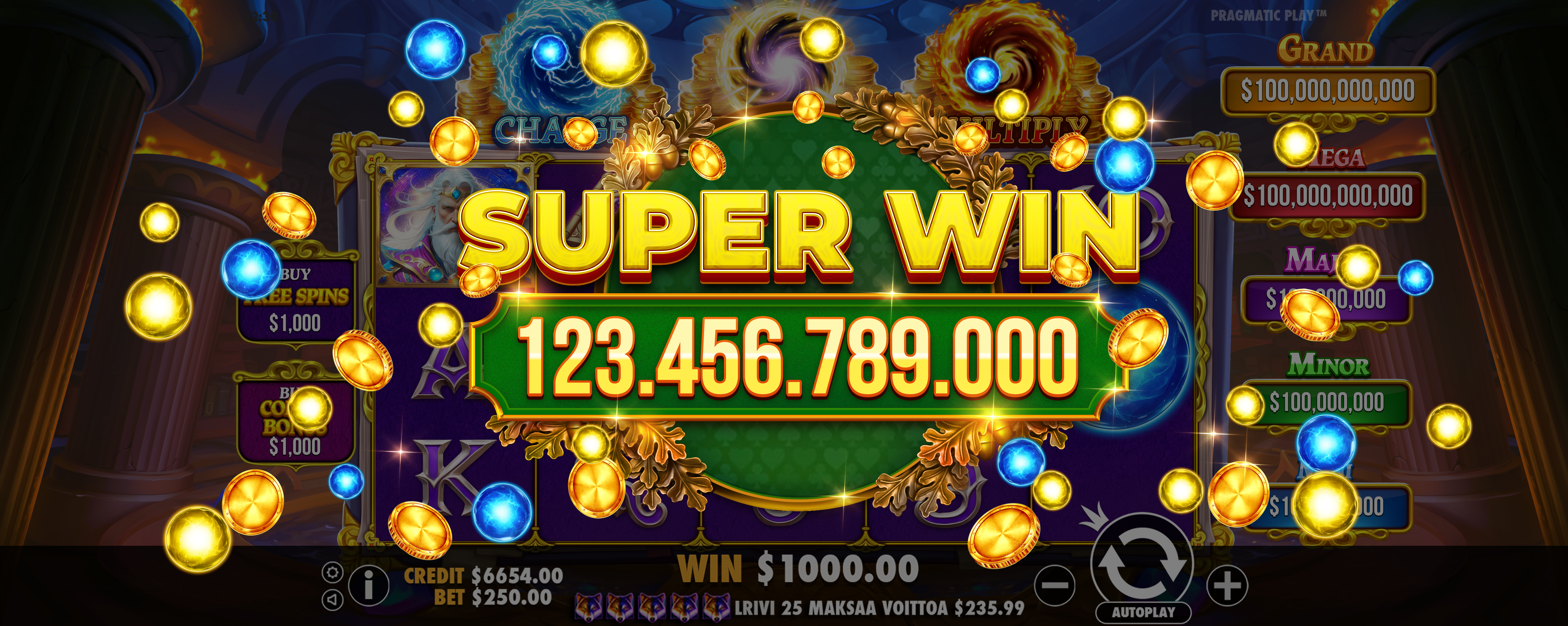 Spellmaster - Big win 11