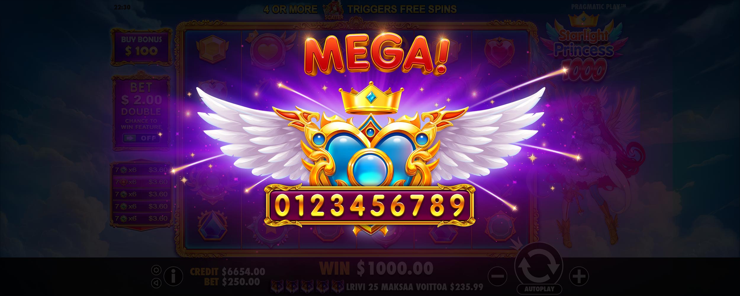 Starlight Princess 1000 - Big win 1