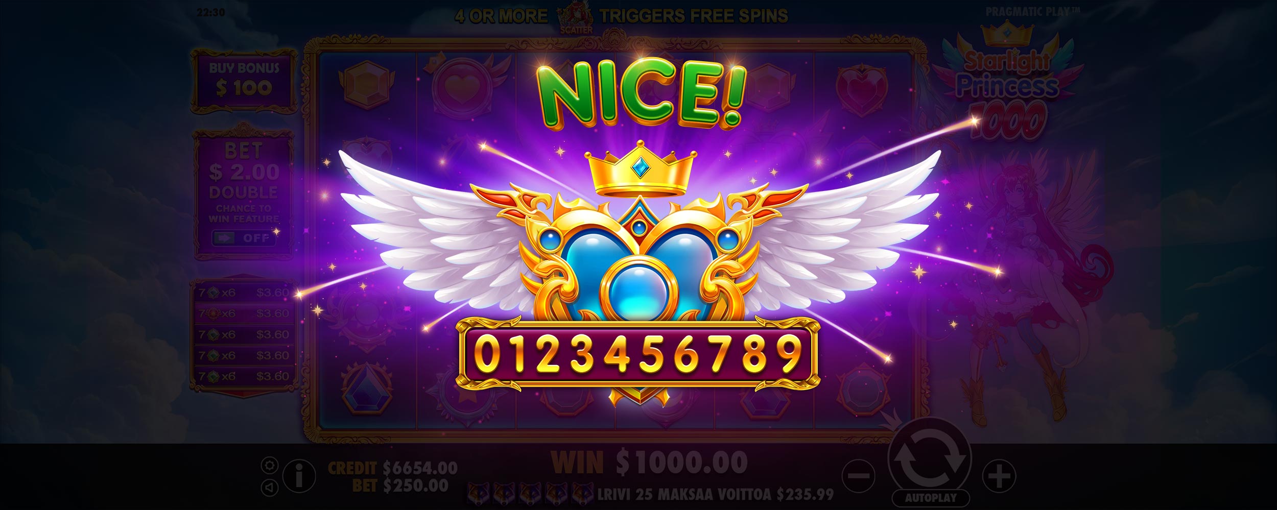 Starlight Princess 1000 - Big win 3