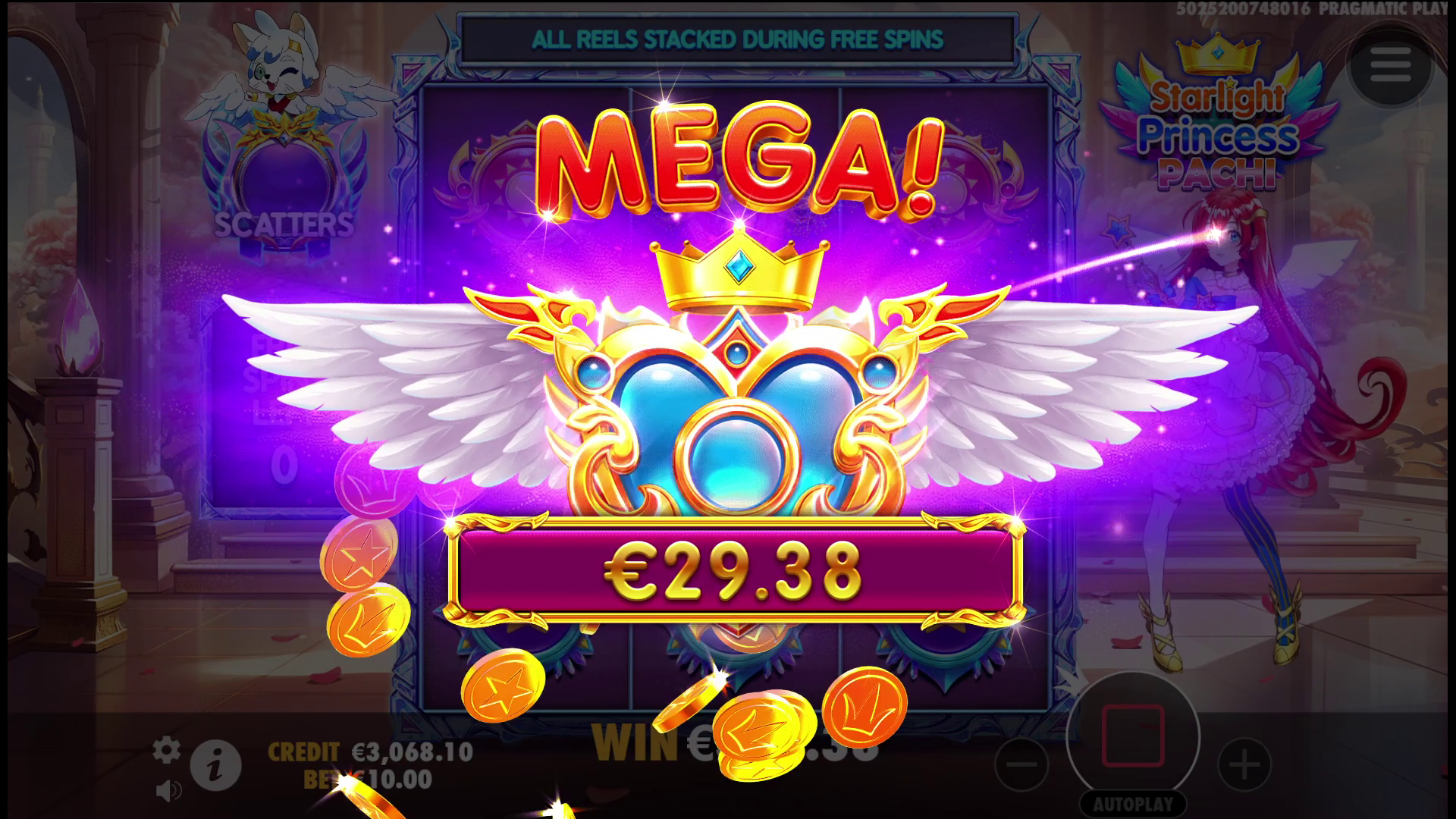 Starlight Princess Pachi - Big win 2