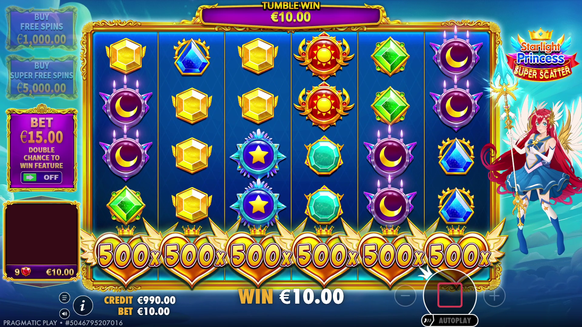 Starlight Princess Super Scatter - Big win 11