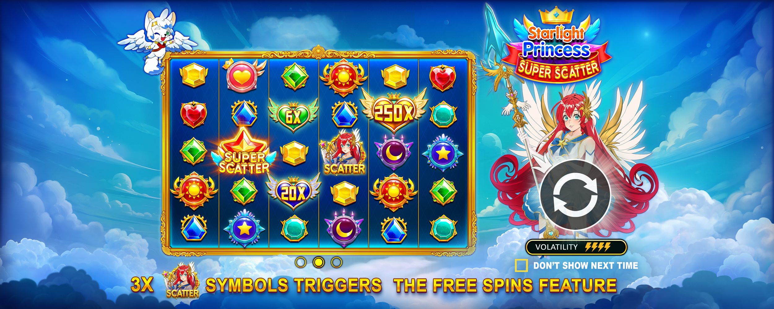 Starlight Princess - Free spins 19