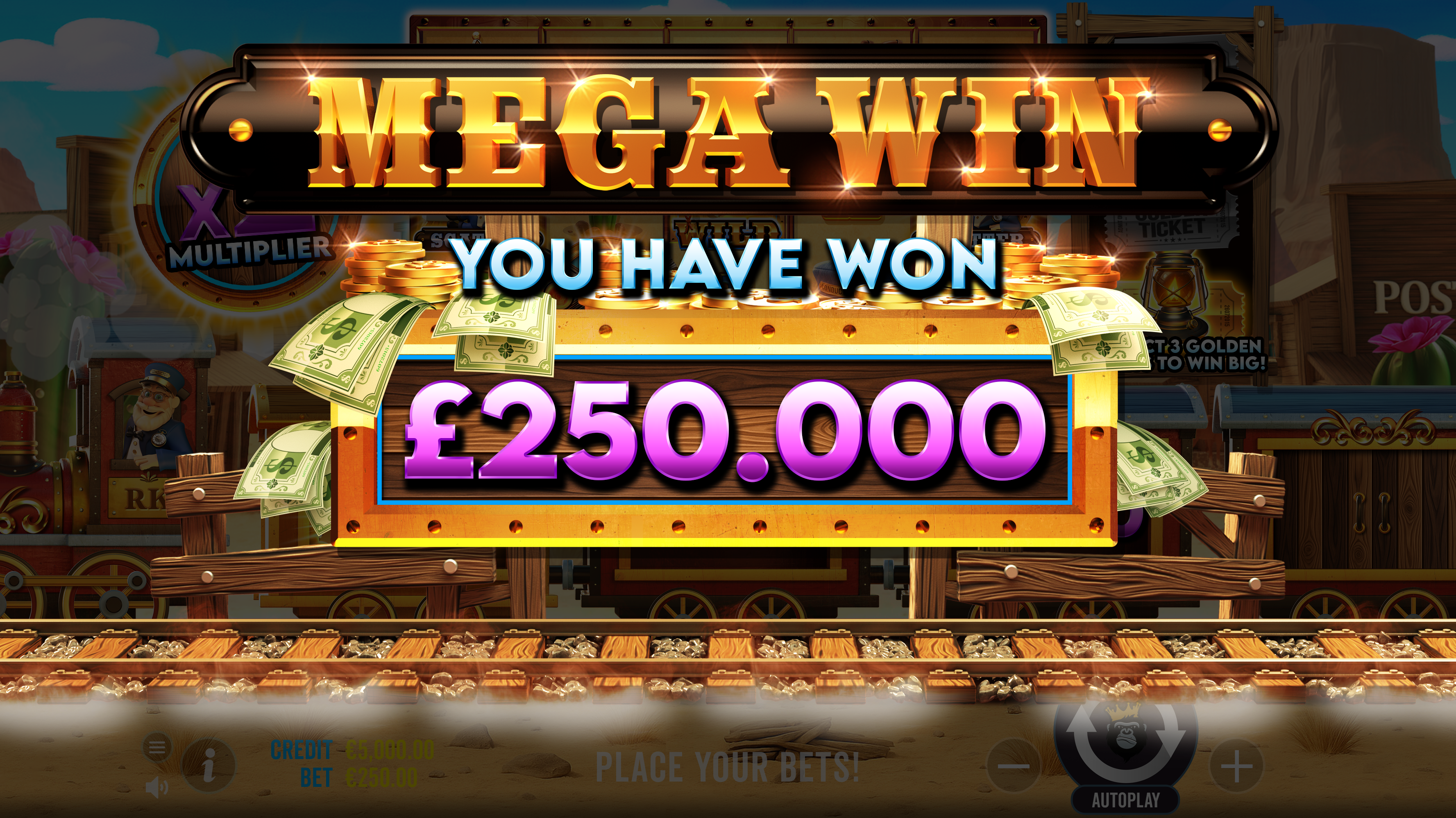 Steamin' Reels - Big win 3