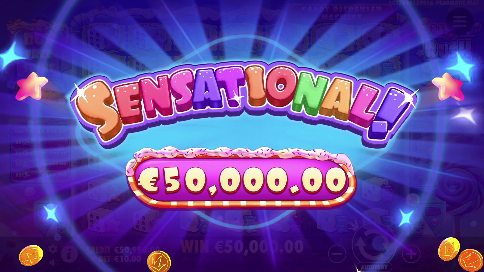 Sugar Rush Dice - Big win 6