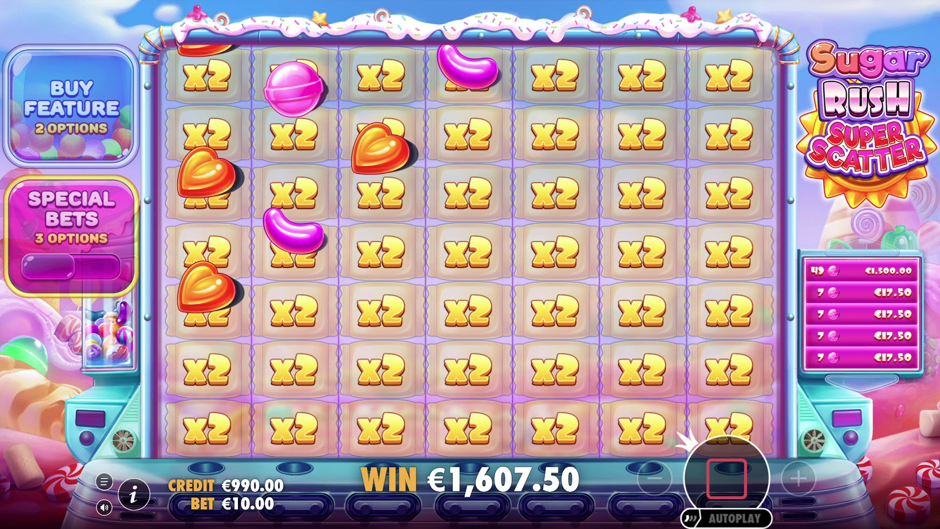 Sugar Rush Super Scatter - Big win 9