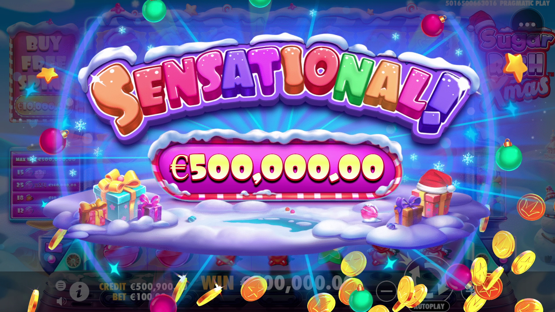 Sugar Rush Xmas - Big win 1