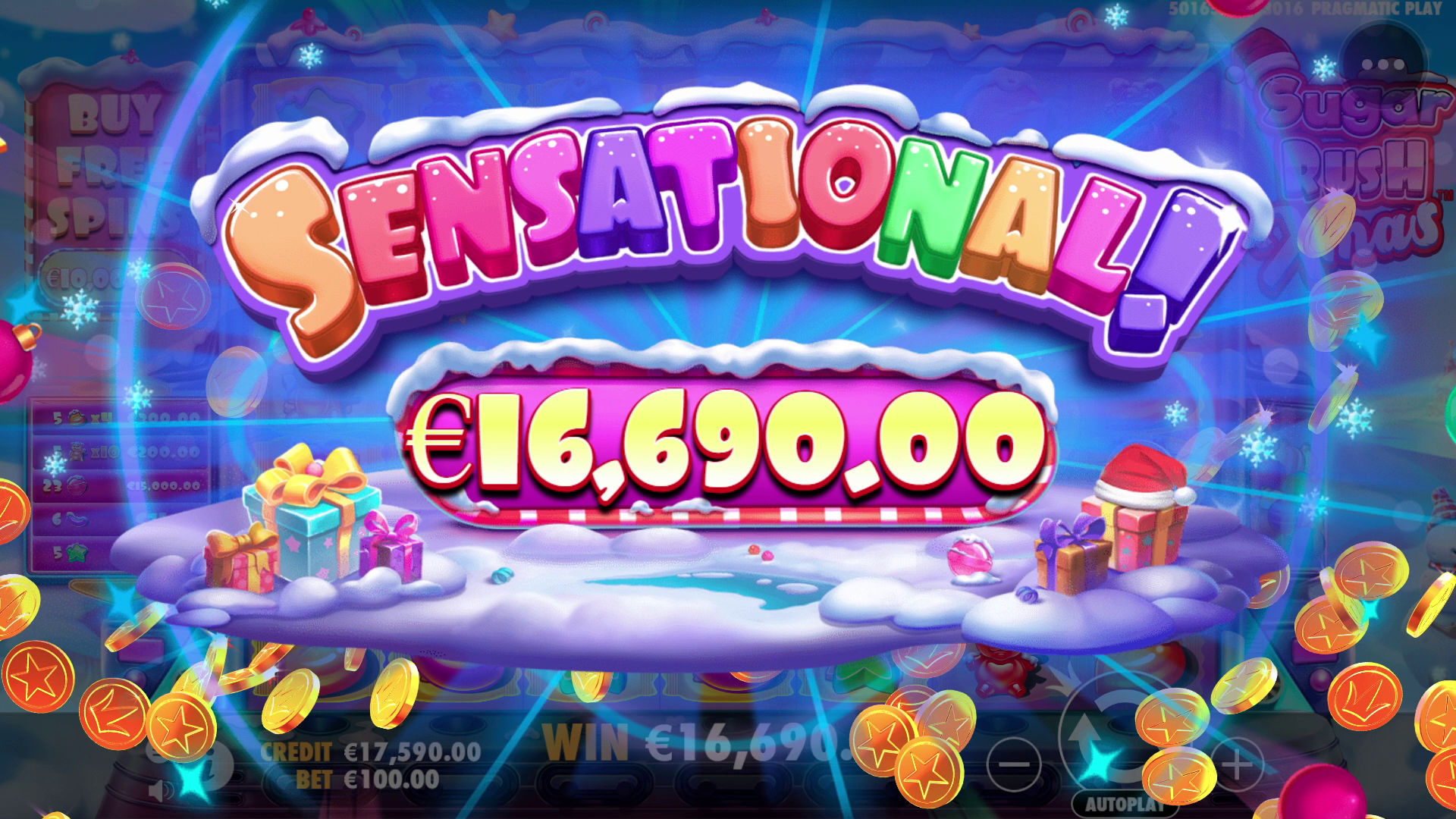 Sugar Rush Xmas - Big win 2