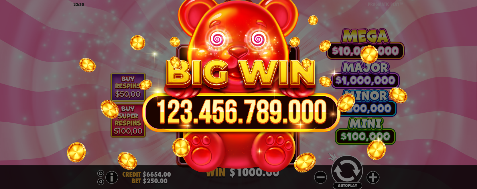 Super Gummy Strike - Big win 3