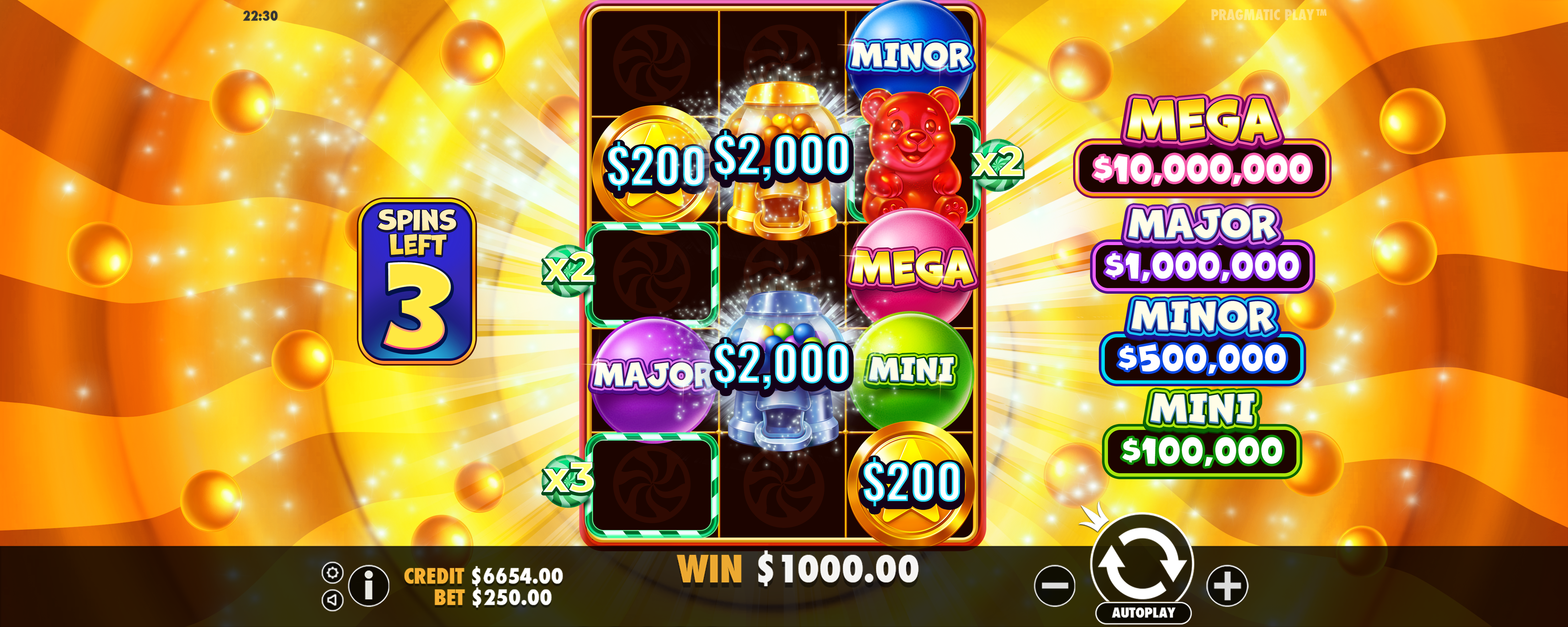 Super Gummy Strike - Big win 5