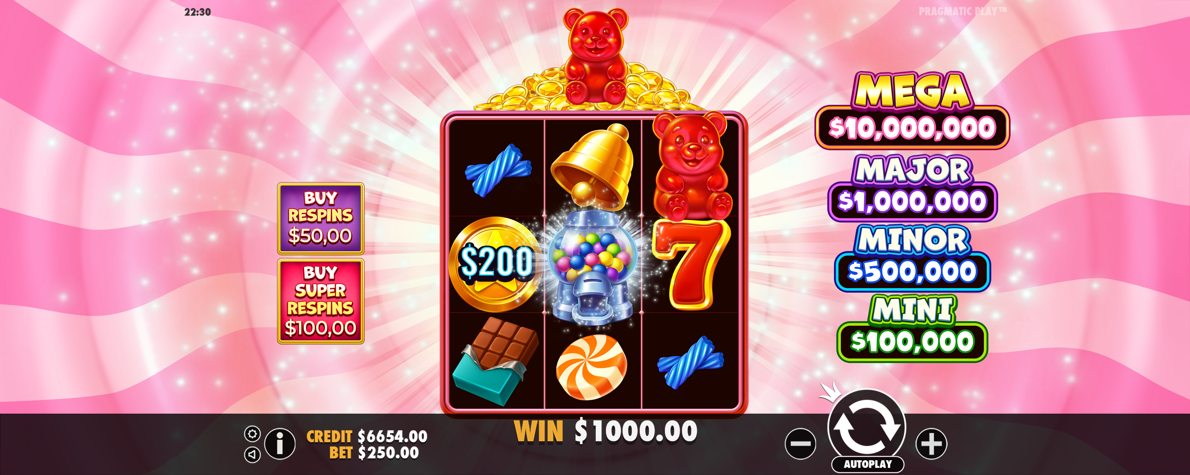 Super Gummy Strike - Big win 4