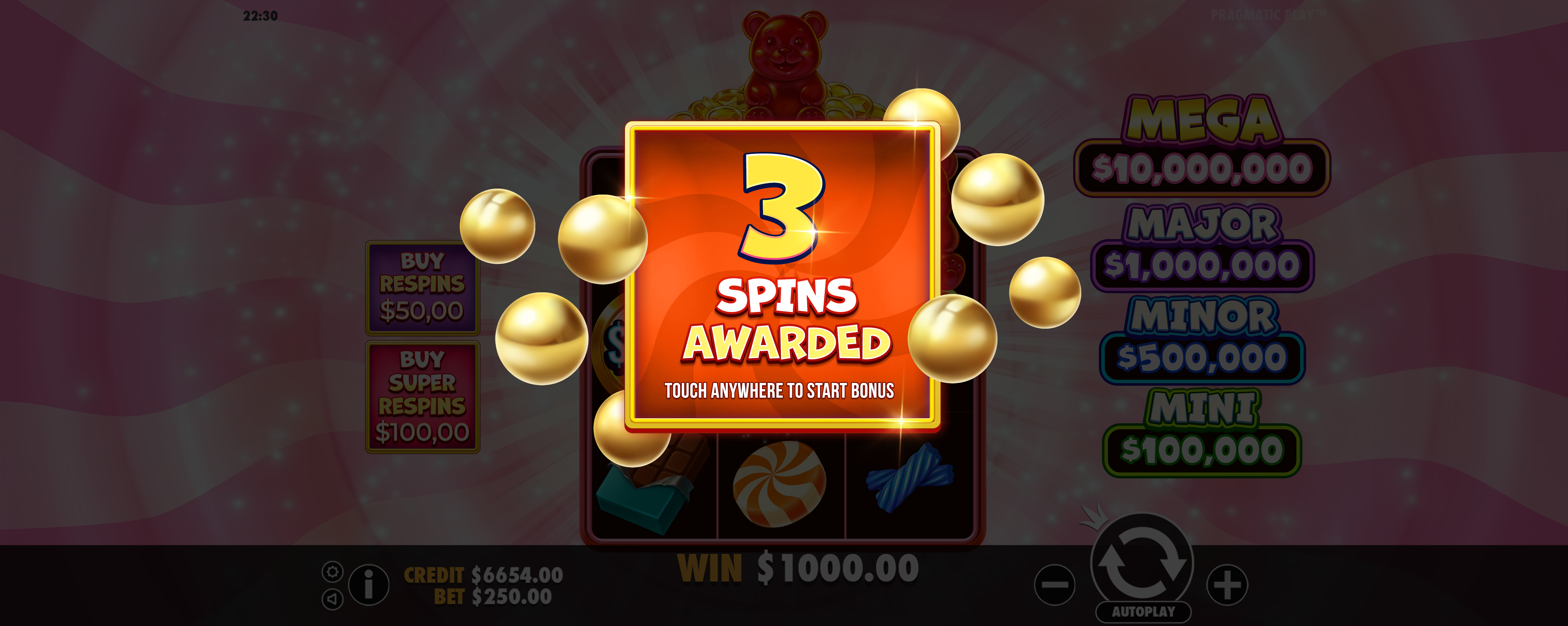 Super Gummy Strike - Free spins 4