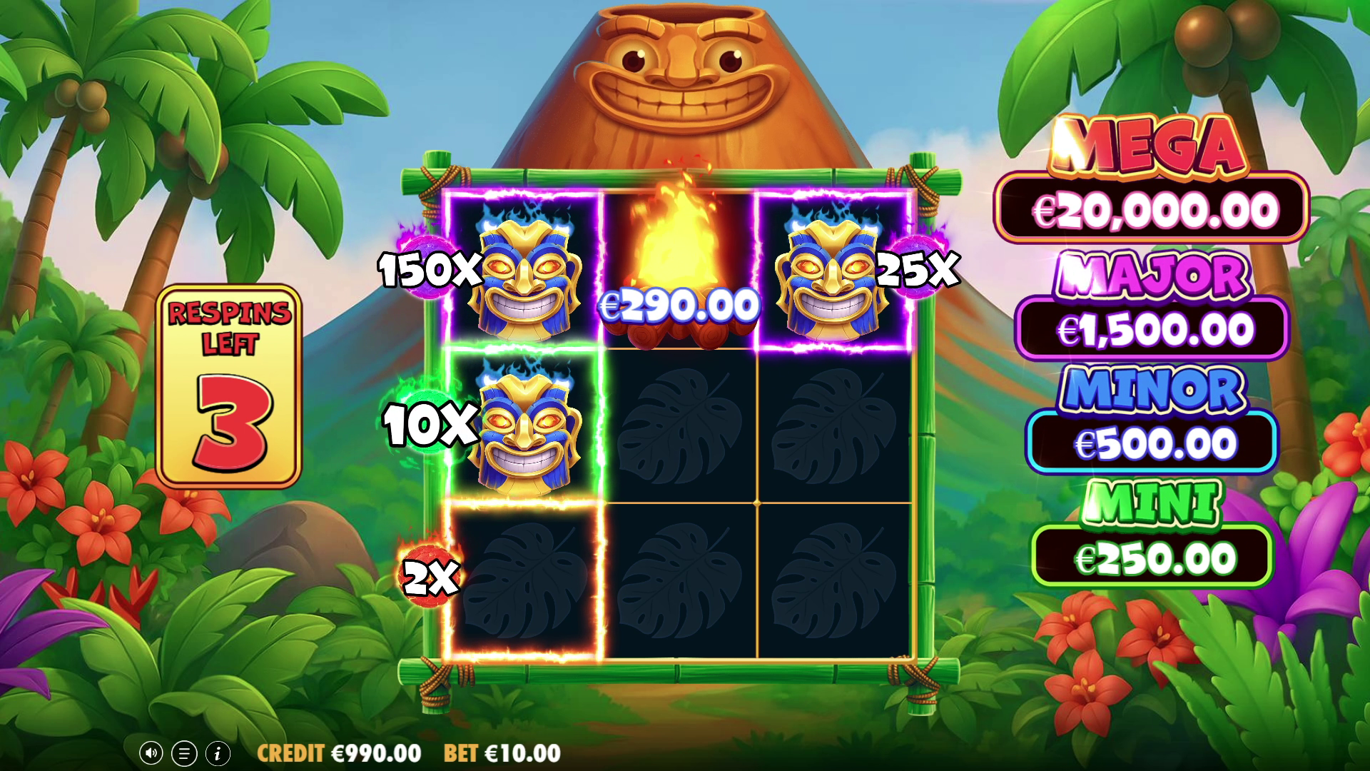 Super Tiki Strike - Free spins 1