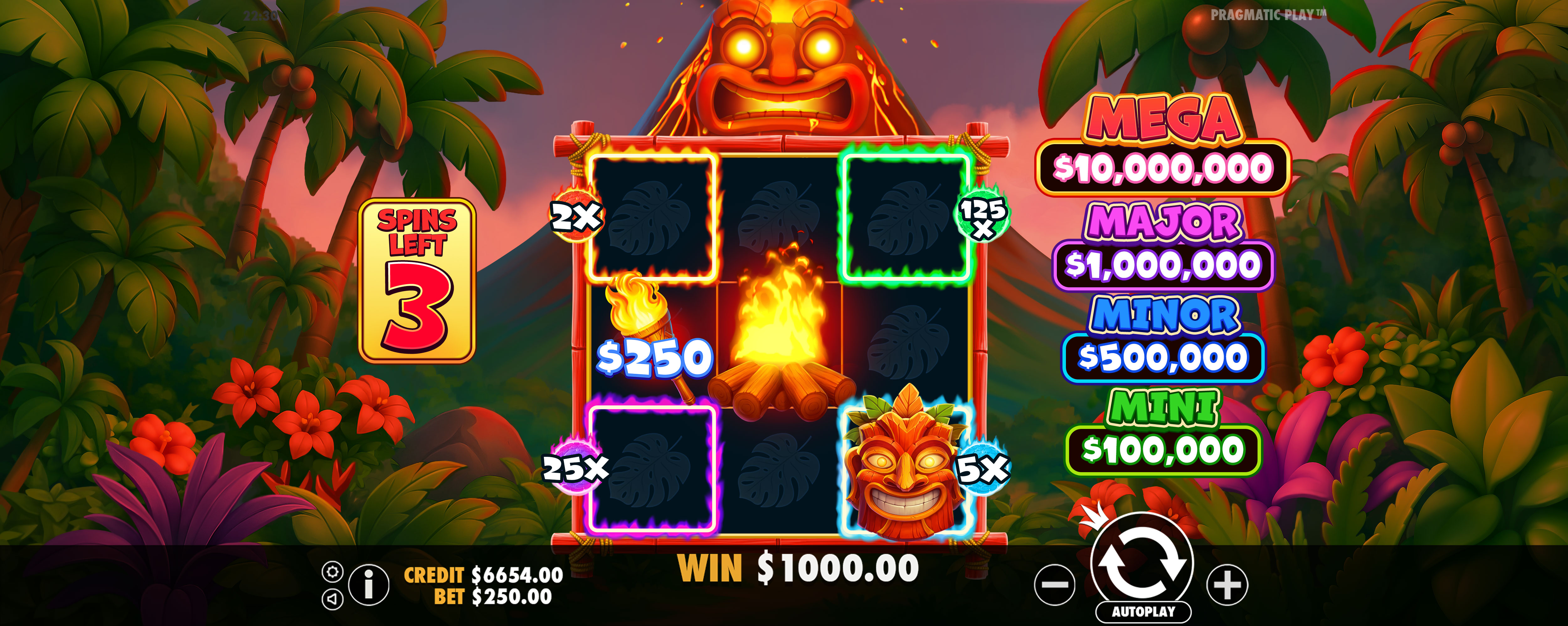 Super Tiki Strike - Big win 10