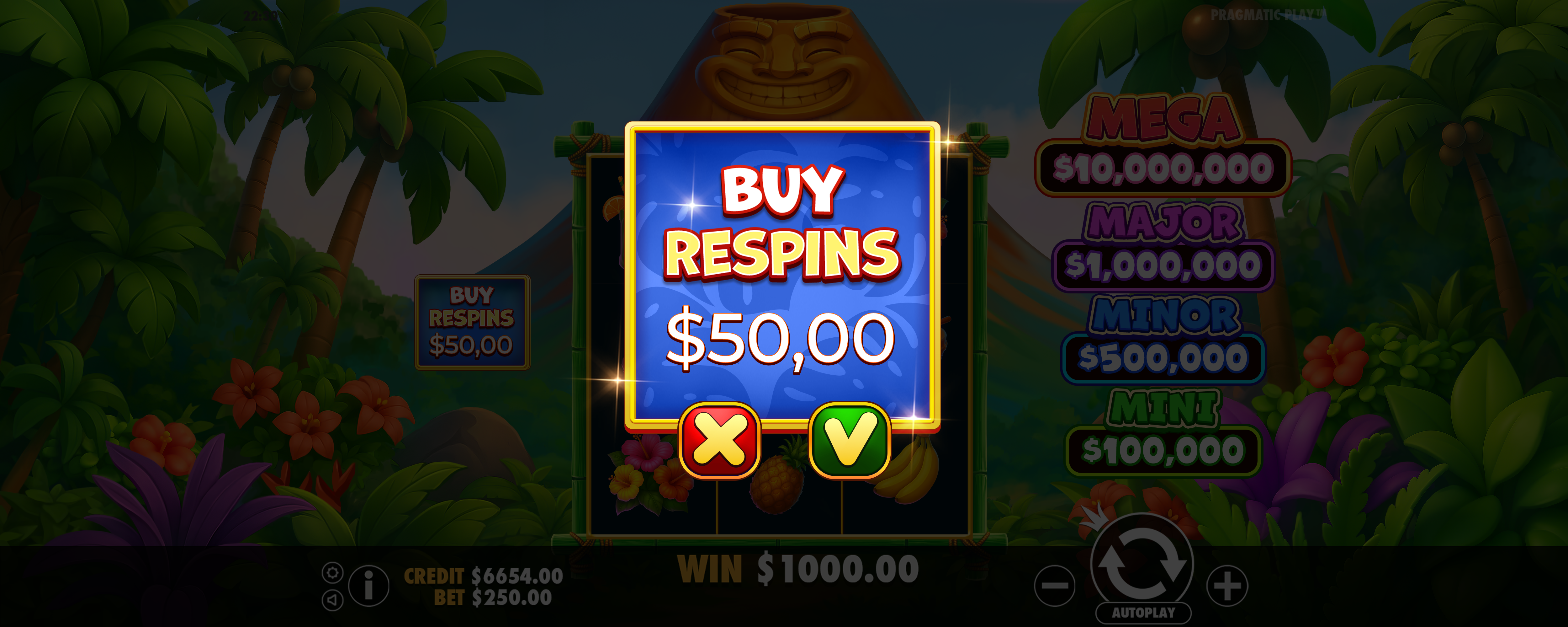 Super Tiki Strike - Buy bonus 3