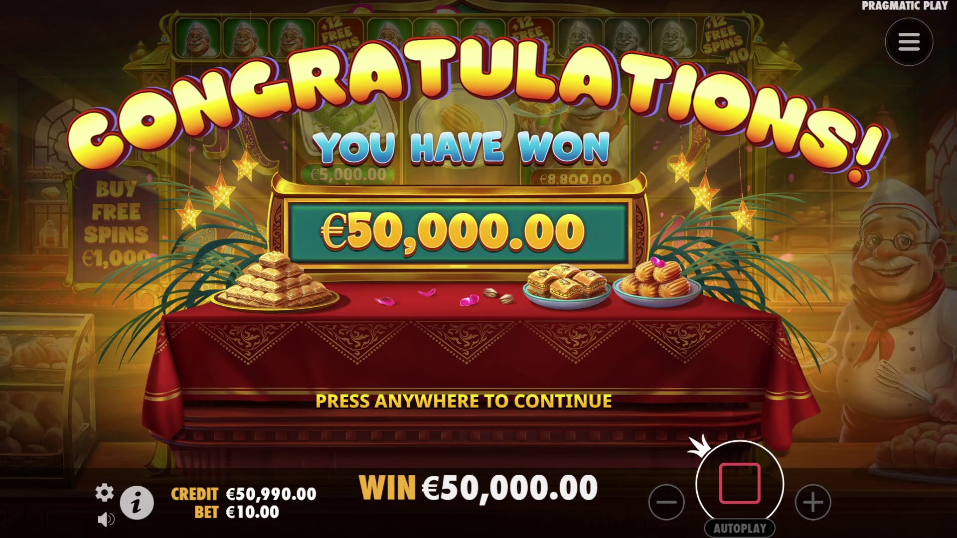 Sweet Baklava Slot Demo by Pragmatic Play