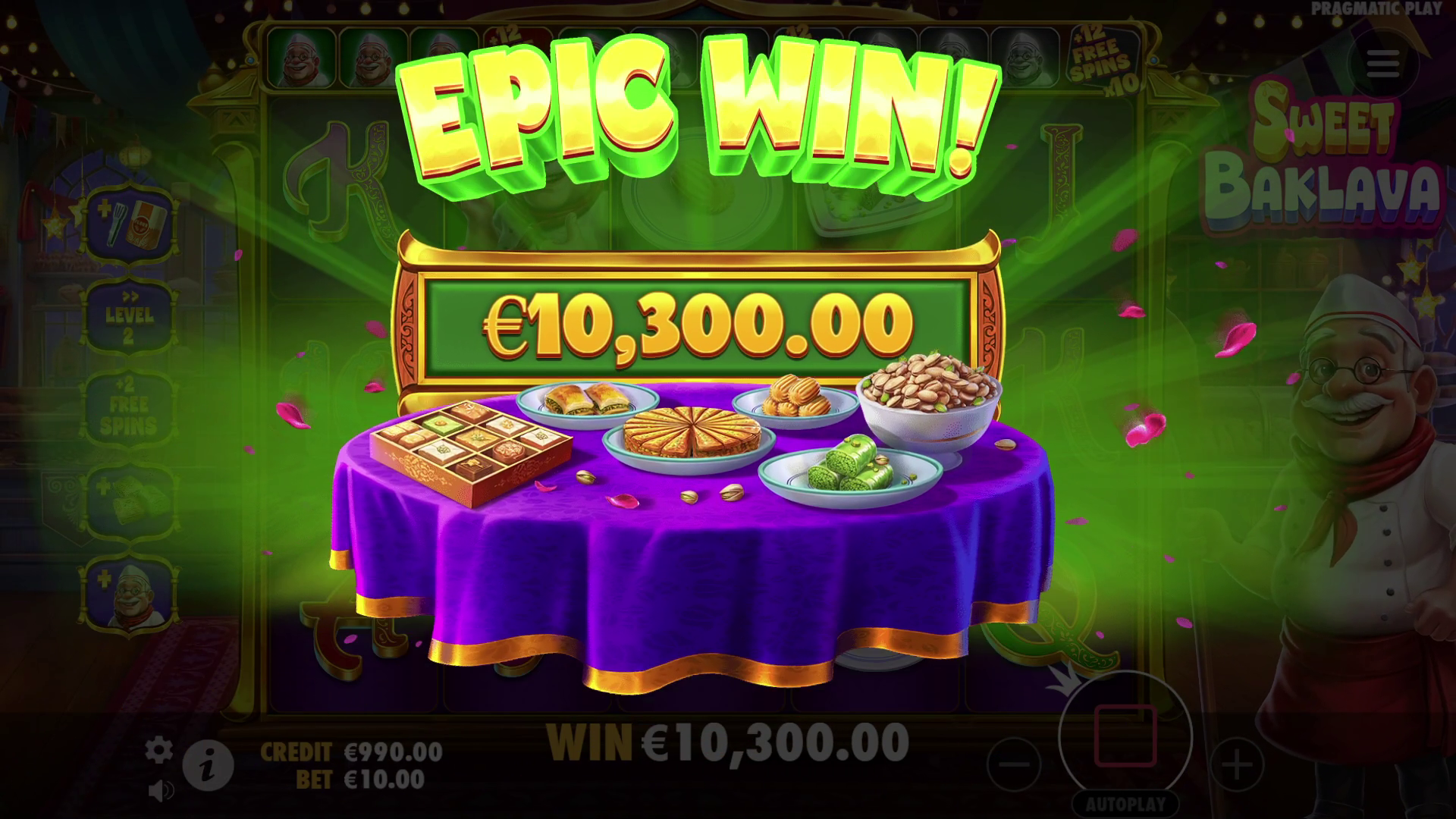 Sweet Baklava - Big win 5