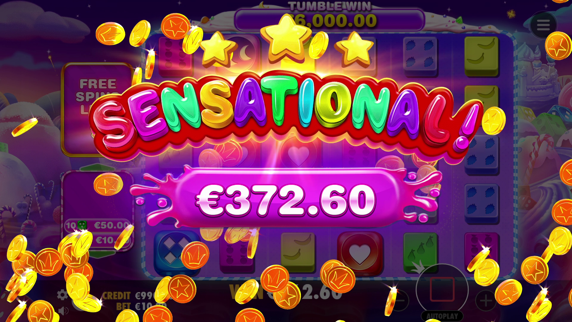 Sweet Bonanza 1000 Dice - Big win 1