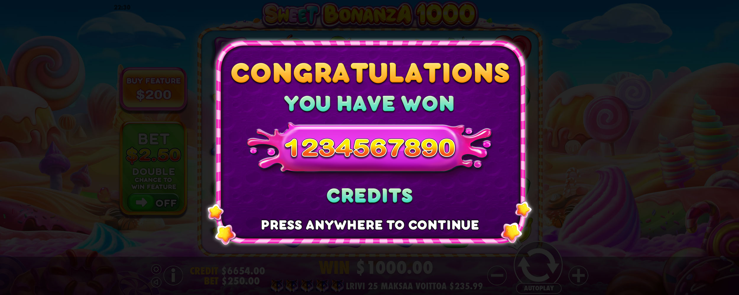 Sweet Bonanza 1000 - Banner