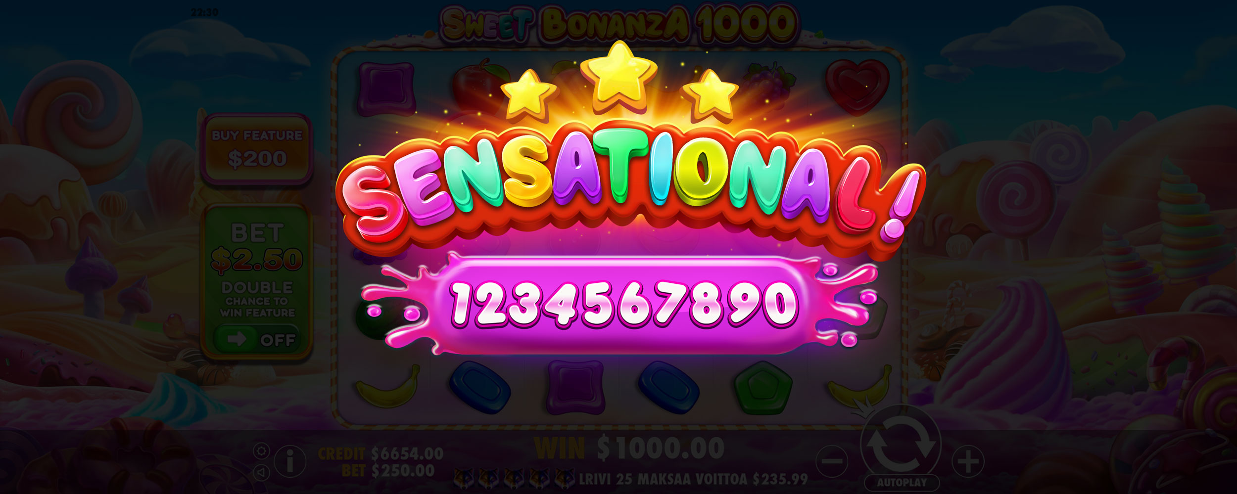 Sweet Bonanza 1000 - Big win 3