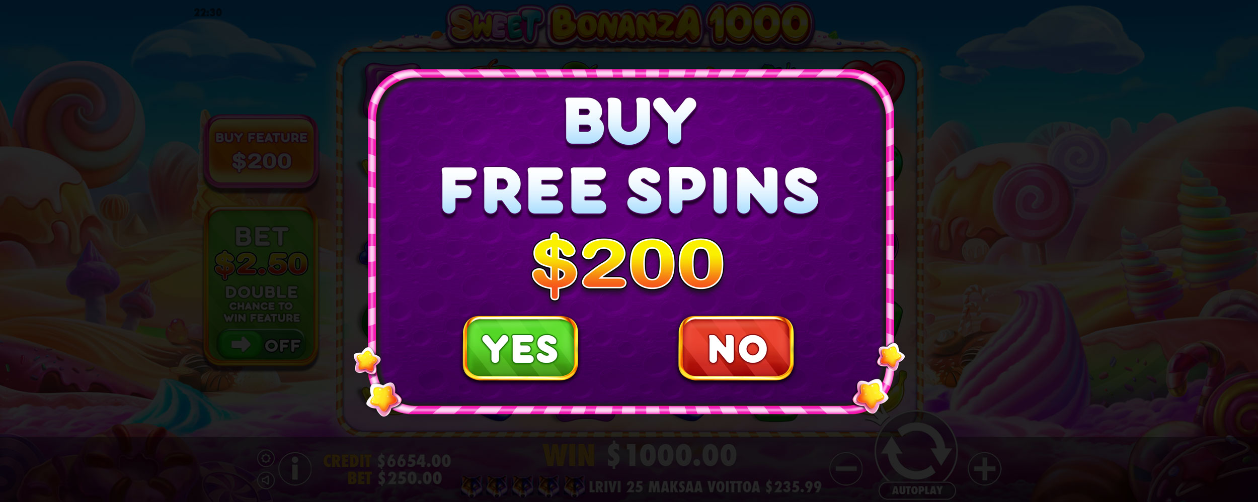 Sweet Bonanza 1000 - Buy bonus