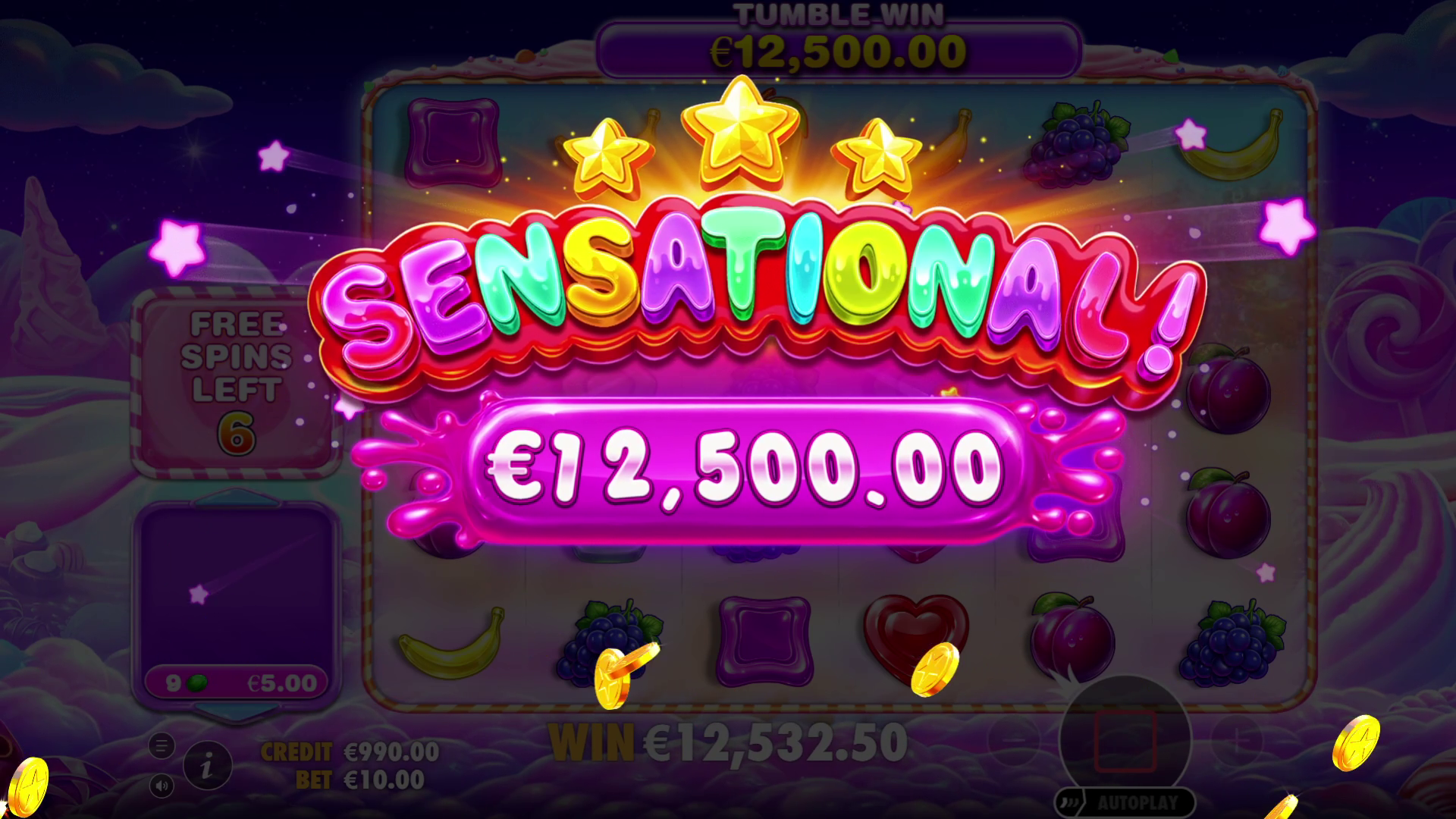 Sweet Bonanza 2500 - Big win 1