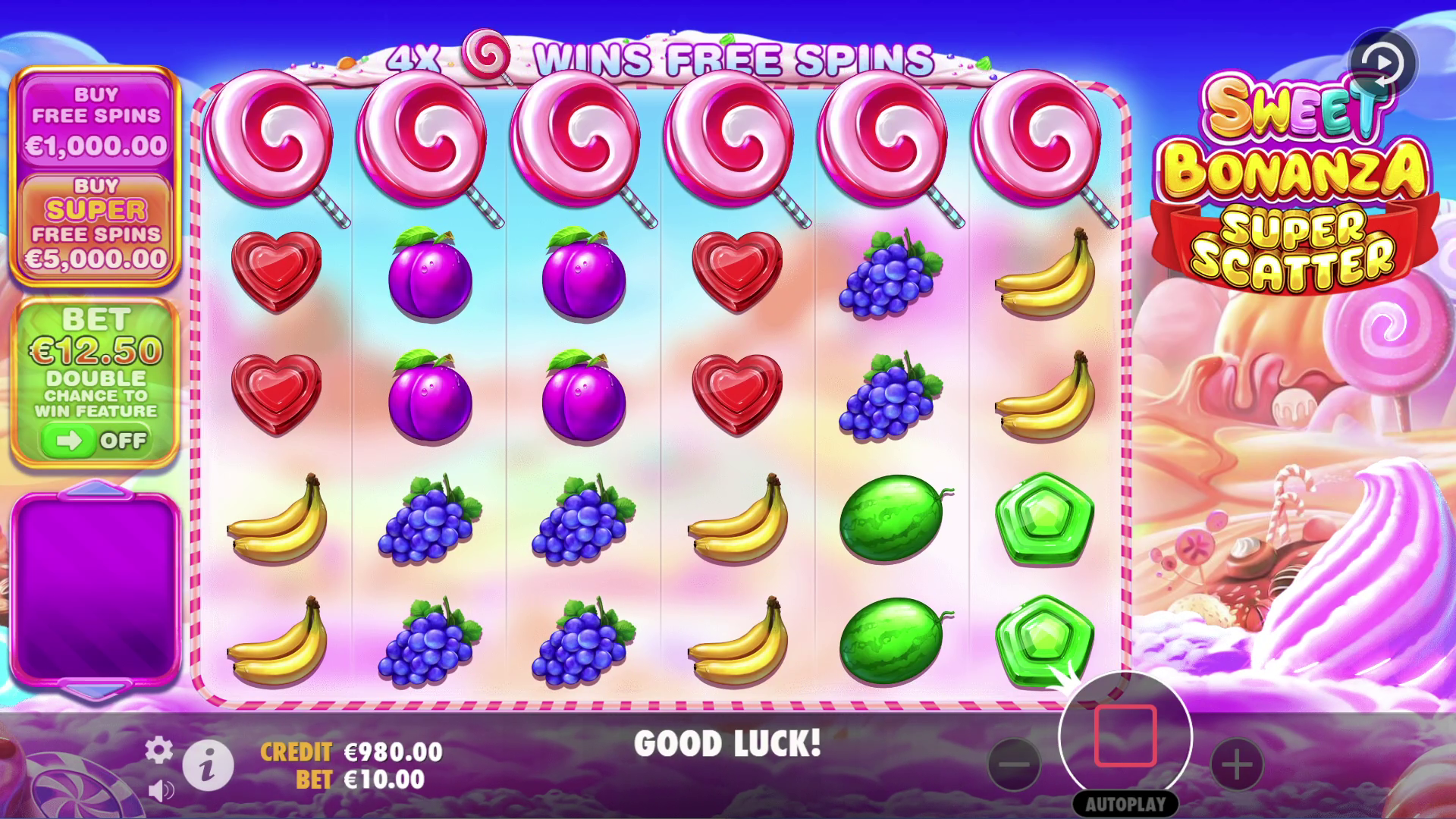Sweet Bonanza Super Scatter - Big win 8