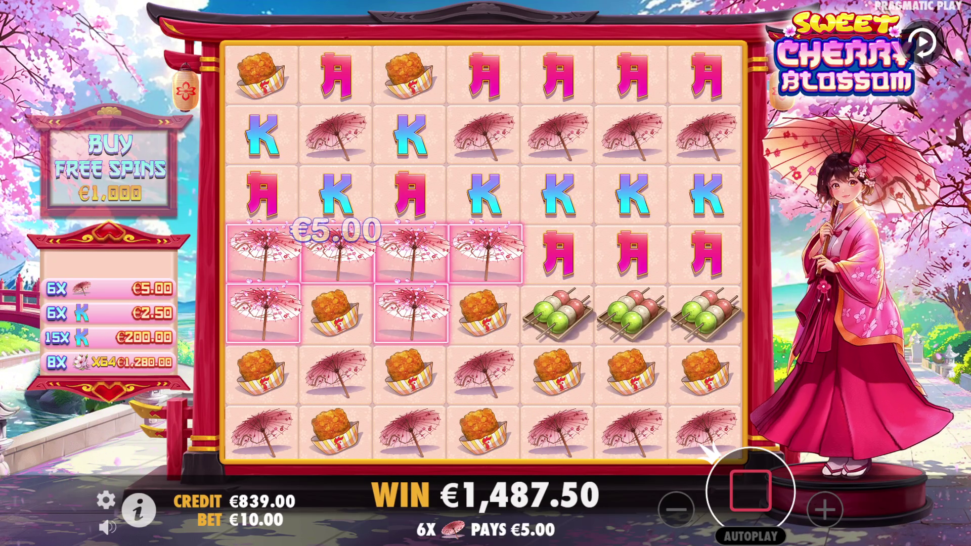 Sweet Cherry Blossom - Big win 11