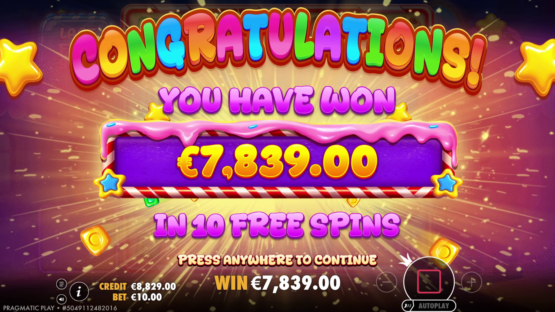 Sweet Craze - Free spins 2