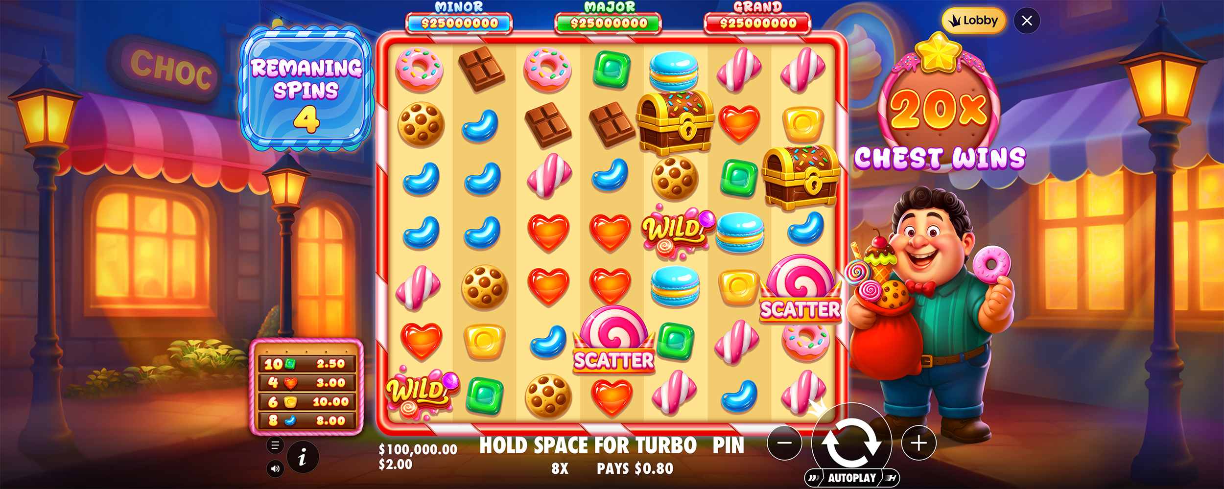 Sweet Craze - Free spins 6