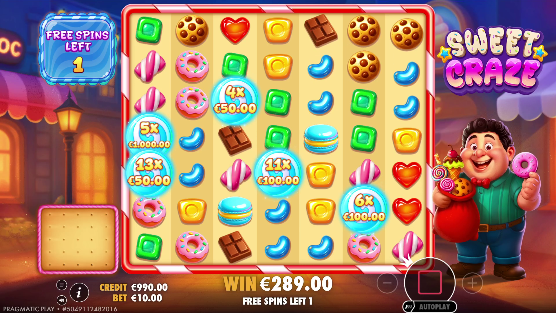 Sweet Craze - Free spins 7