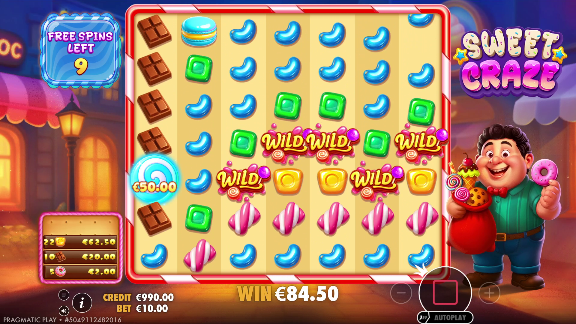 Sweet Craze - Free spins 8