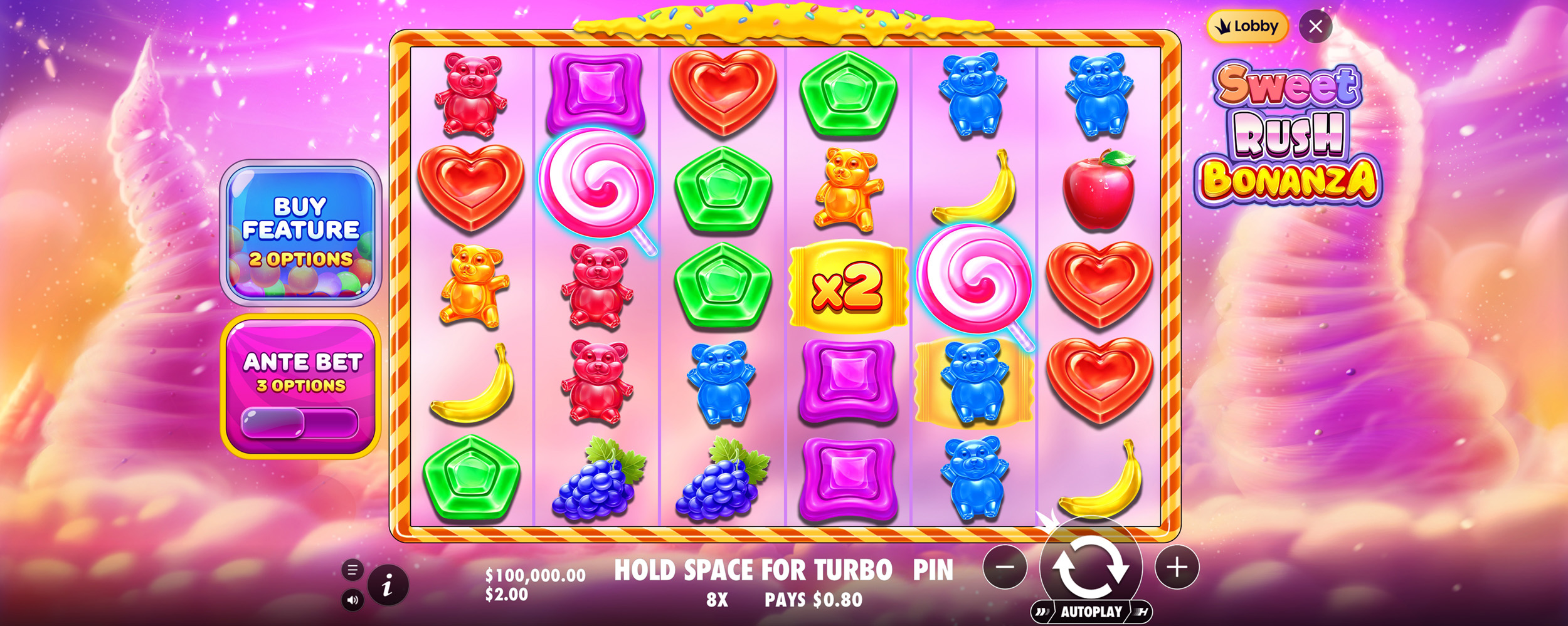 Sweet Rush Bonanza - Base game 5