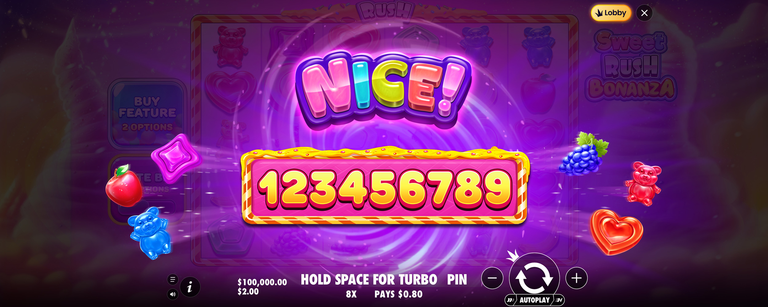 Sweet Rush Bonanza - Big win 9