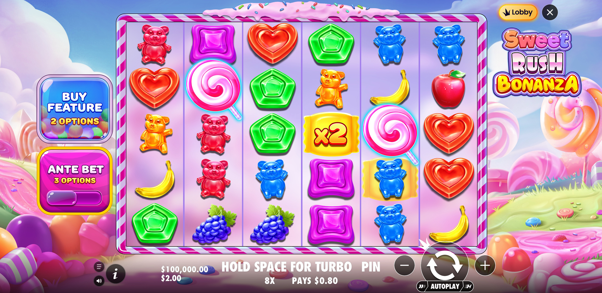 Sweet Rush Bonanza - Buy bonus 2