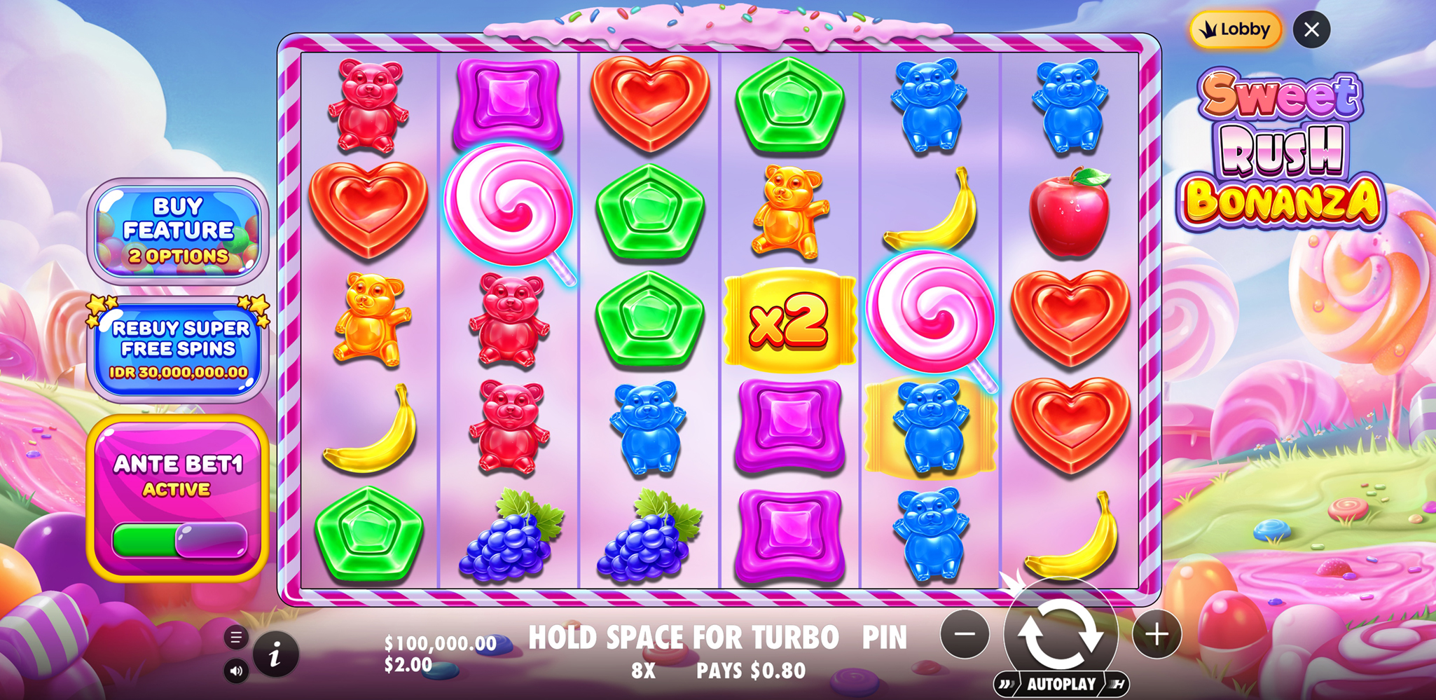 Sweet Rush Bonanza - Buy bonus 6