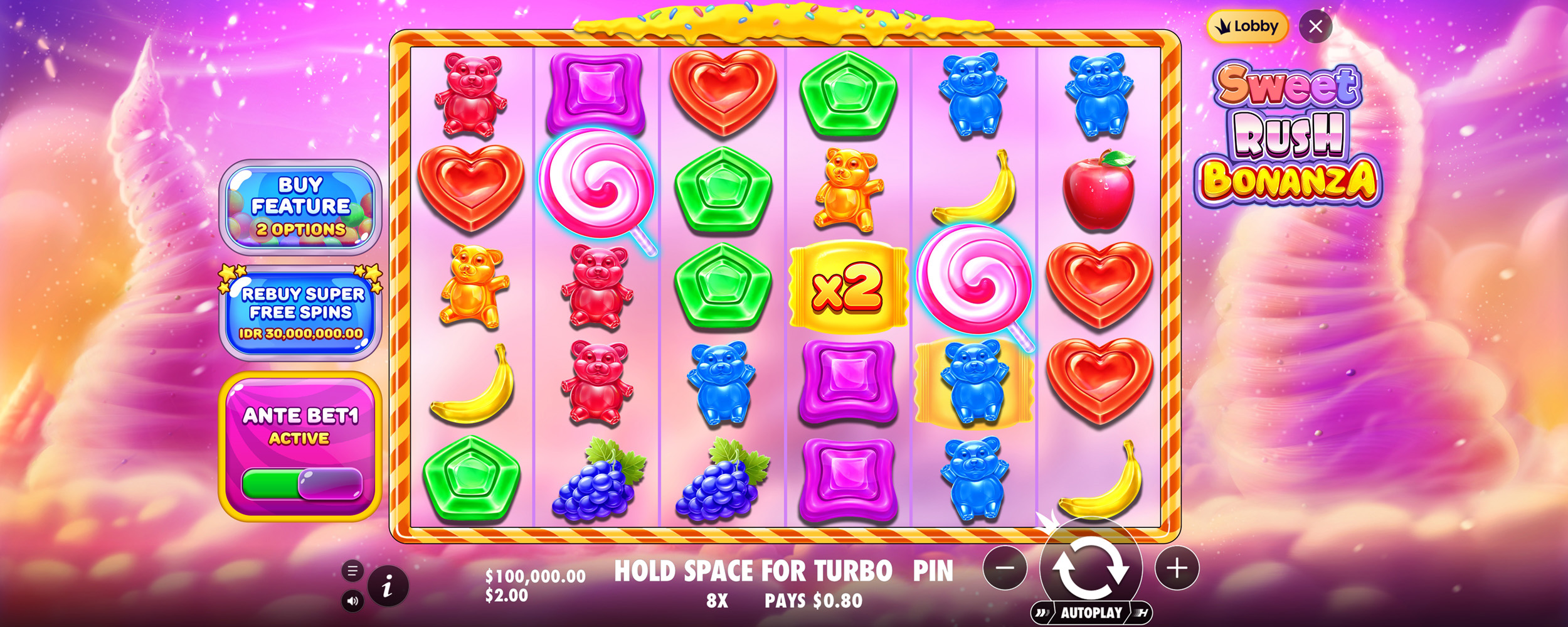 Sweet Rush Bonanza - Buy bonus 7