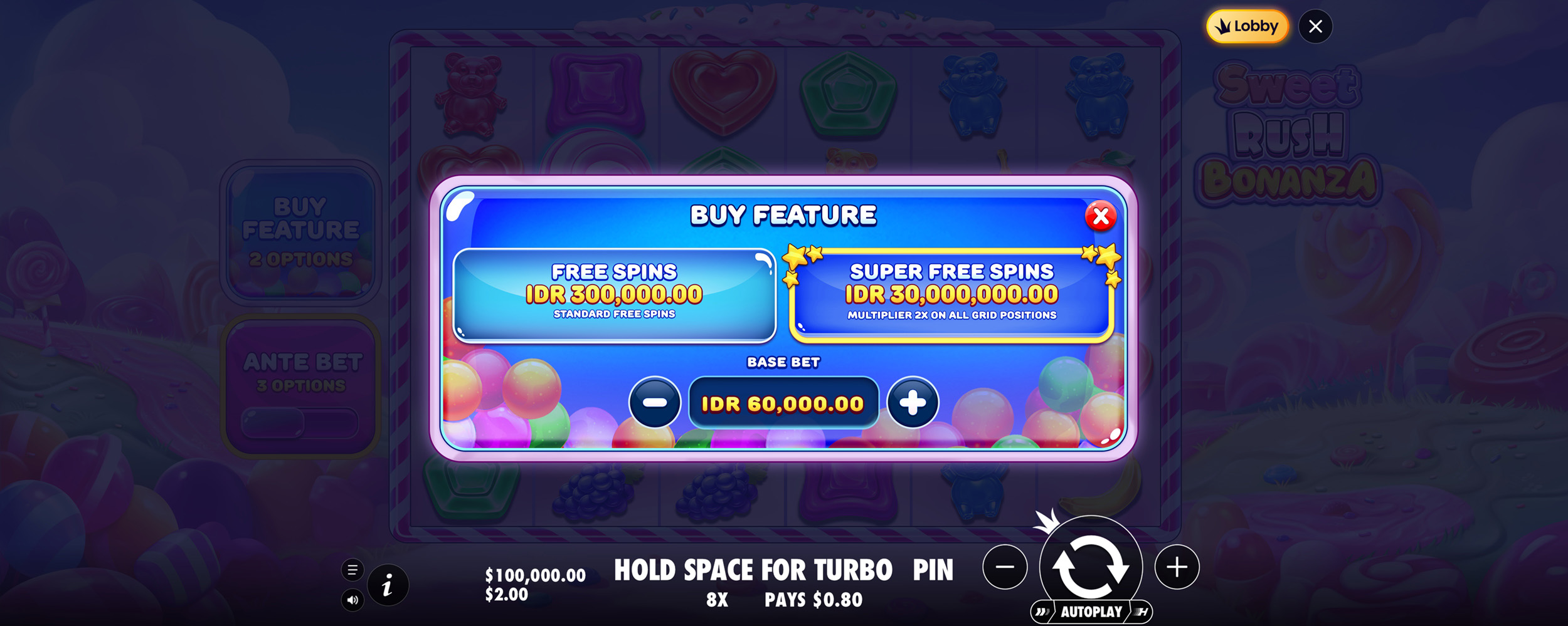 Sweet Rush Bonanza - Buy bonus 11