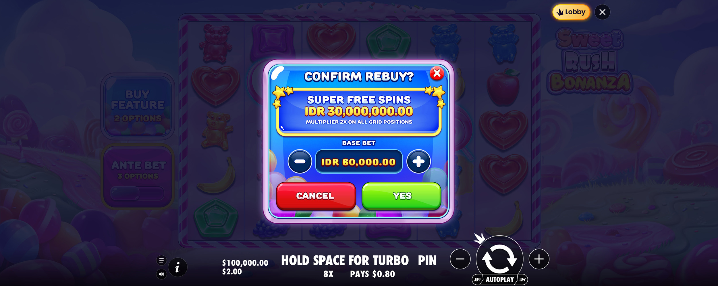 Sweet Rush Bonanza - Buy bonus 19