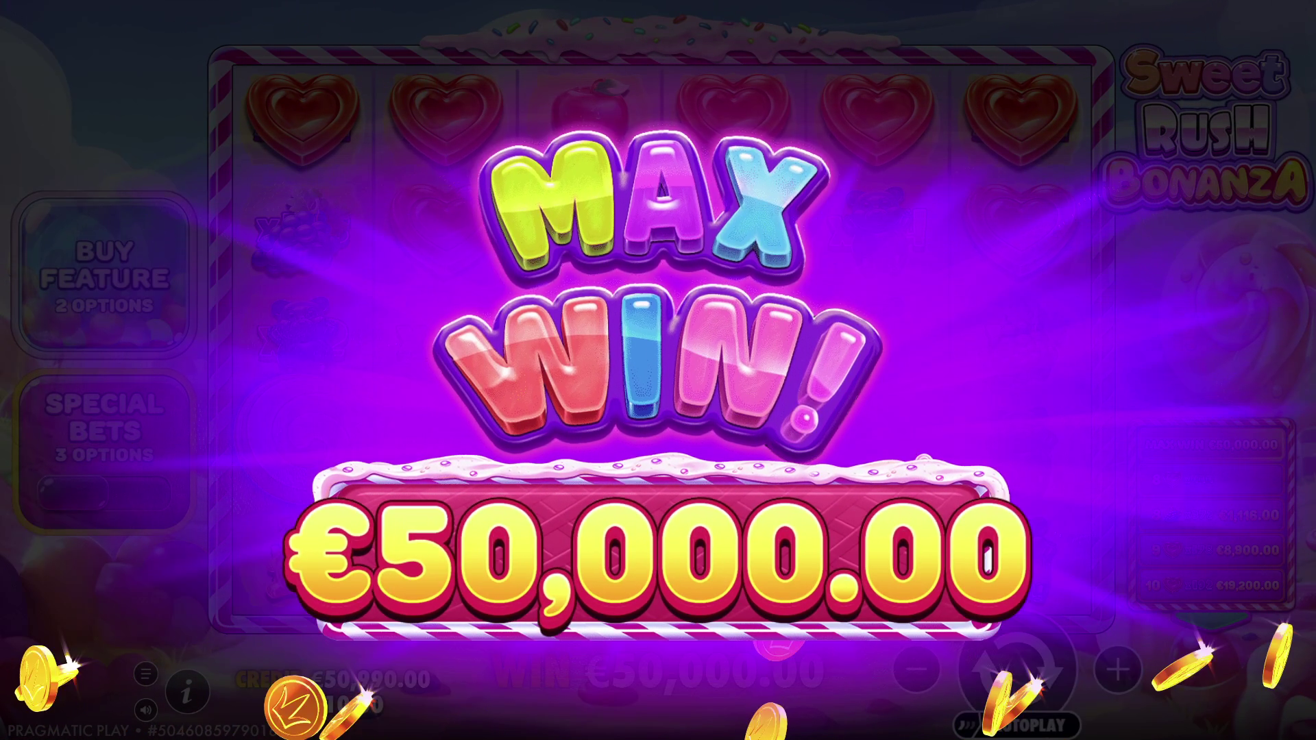 Sweet Rush Bonanza - Big win 18