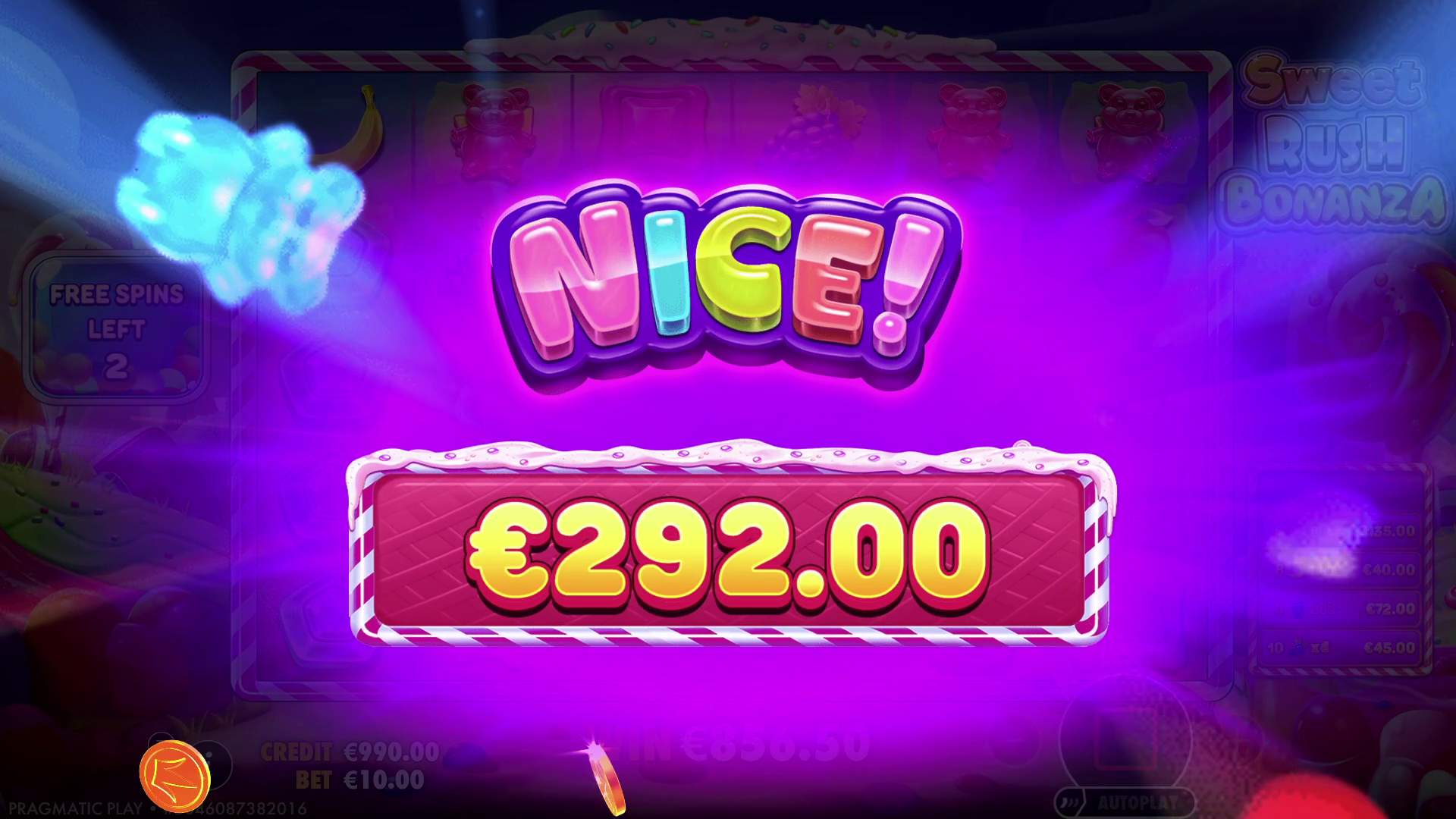 Sweet Rush Bonanza - Big win 19