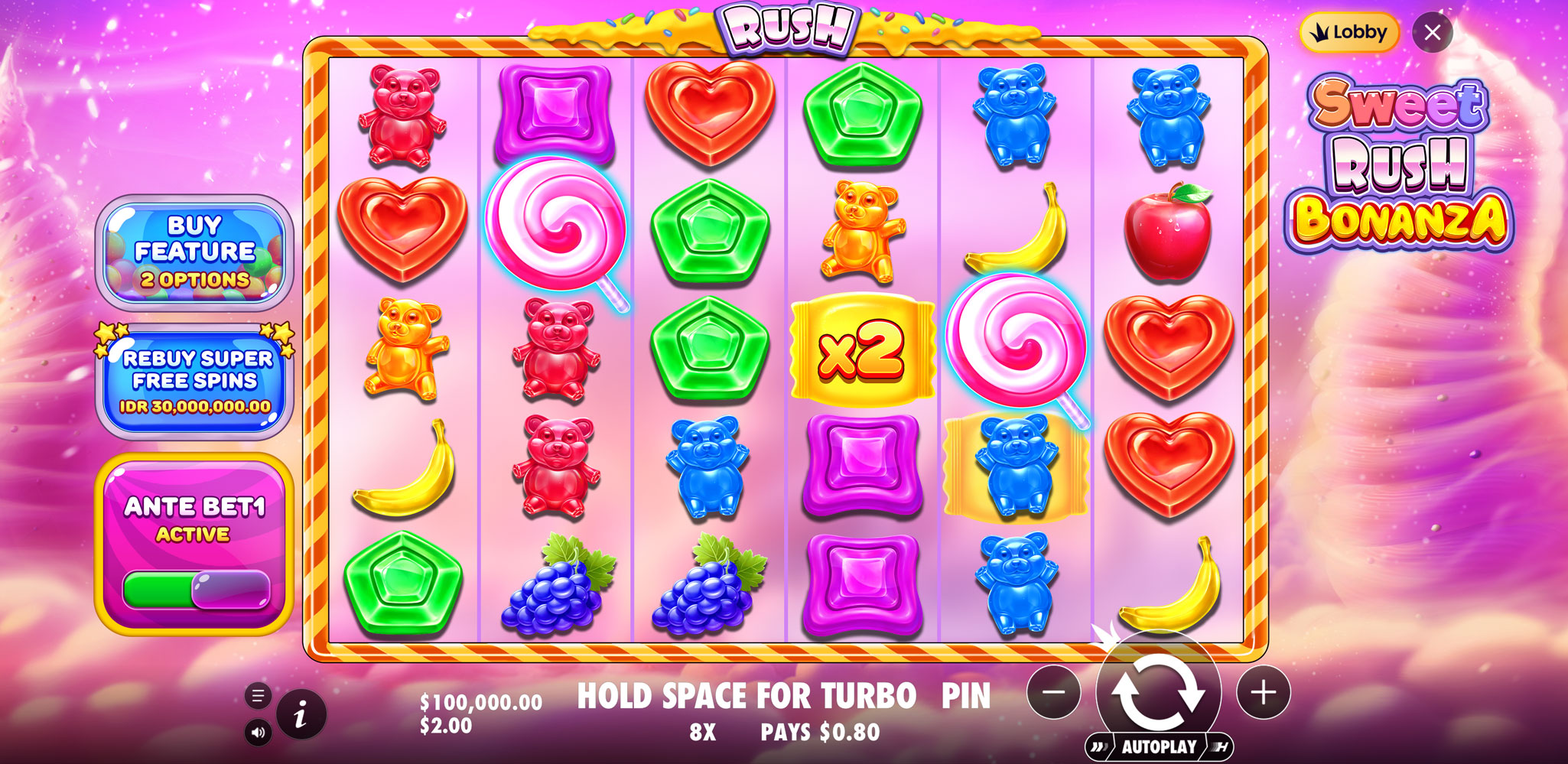 Sweet Rush Bonanza - Buy bonus 26