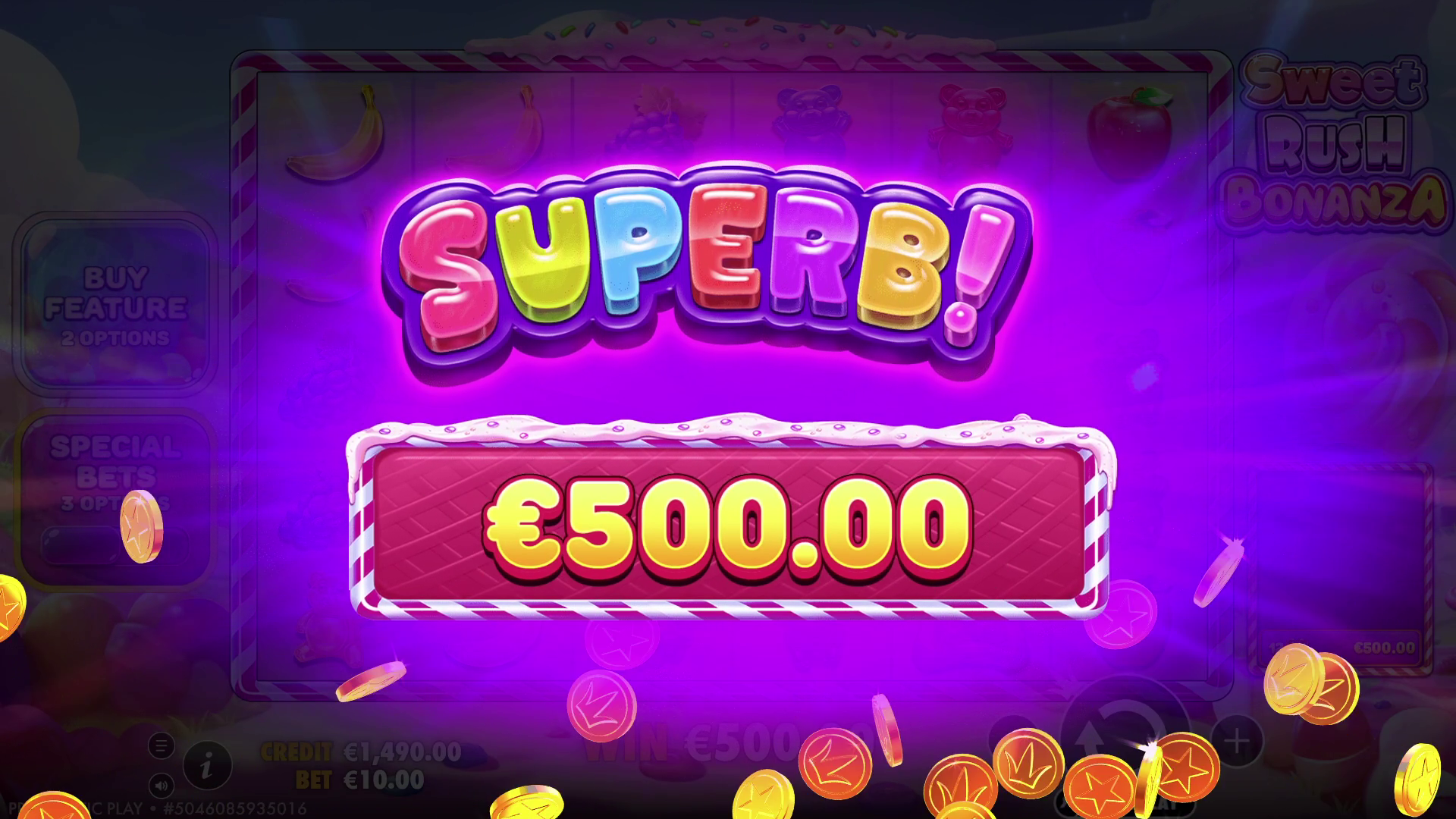 Sweet Rush Bonanza - Big win 24