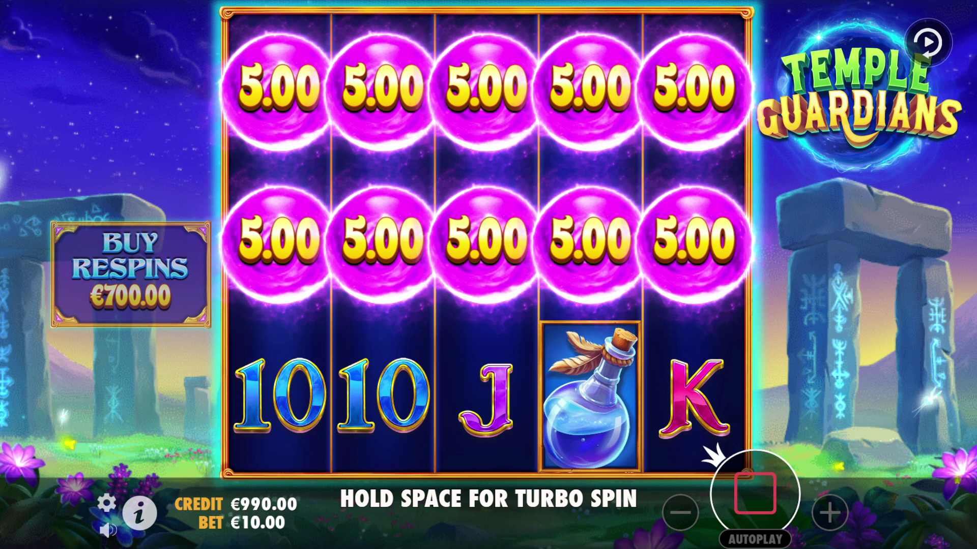 Temple Guardians - Buy bonus