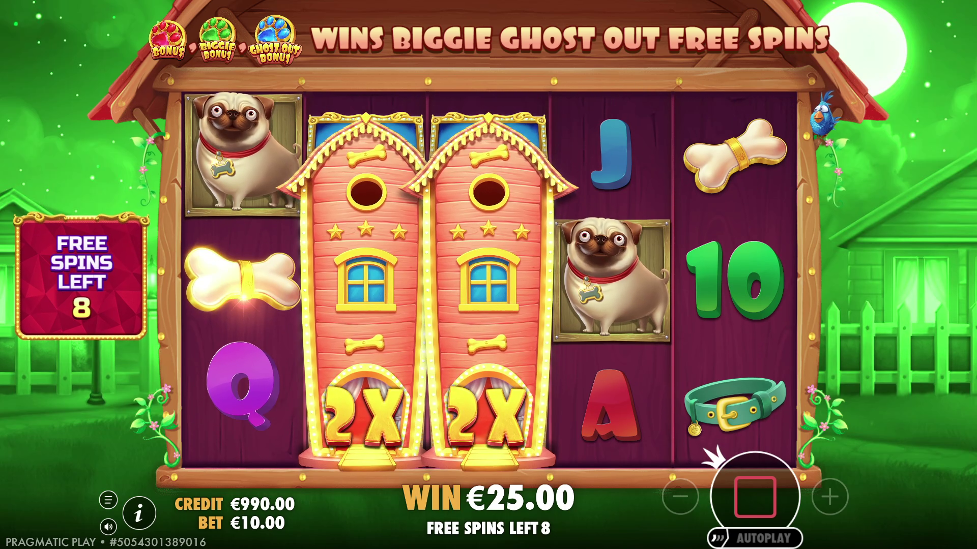 The Big Dog House - Free spins 2