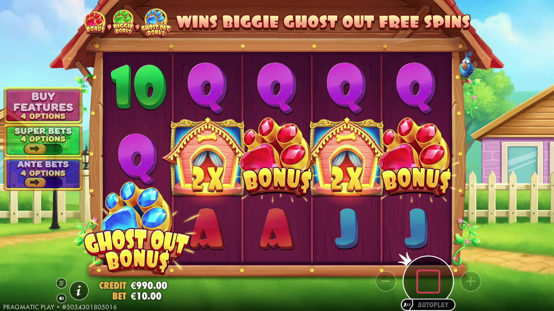 The Big Dog House - Free spins 5