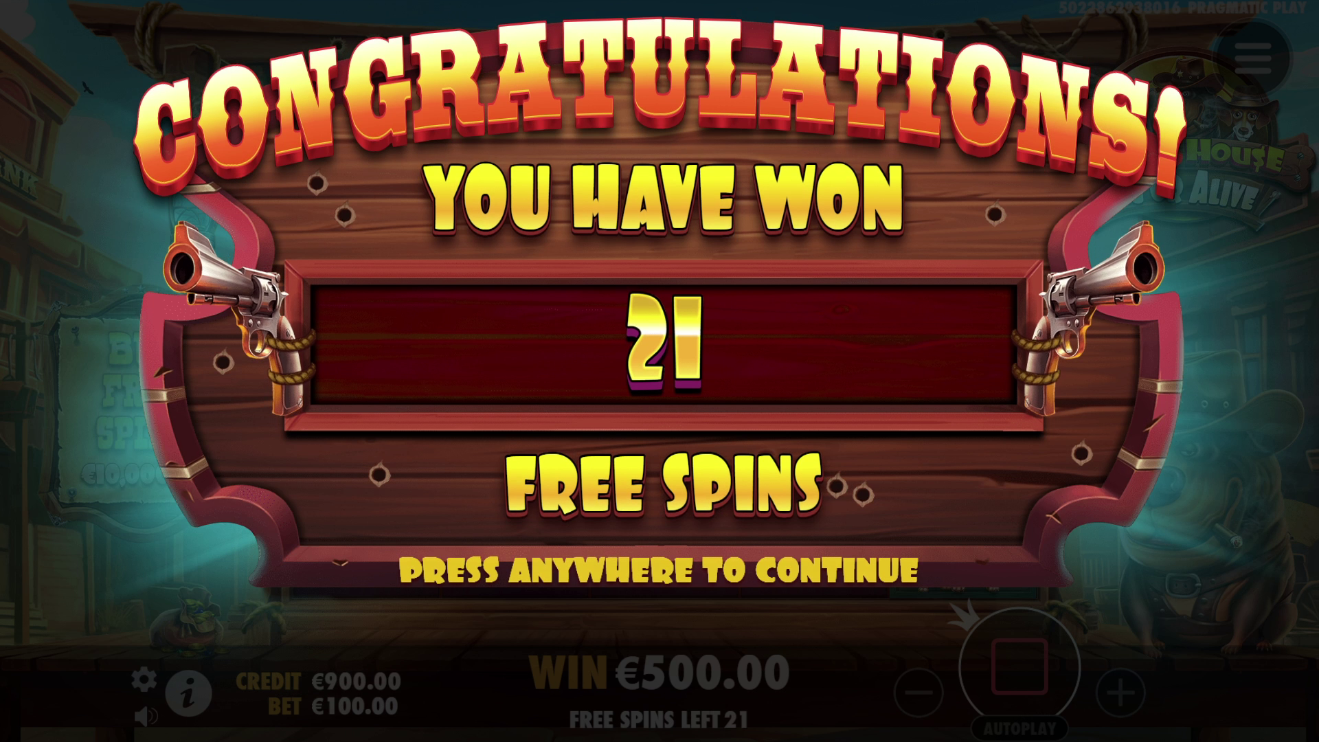 The Dog House - Dog or Alive - Free spins 1
