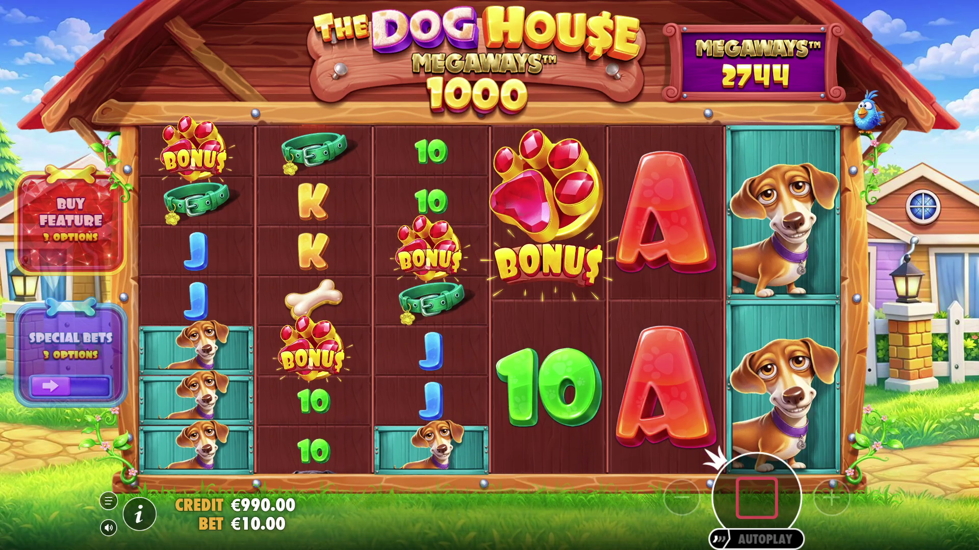 The Dog House Megaways 1000 - Base game 2